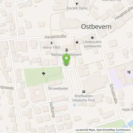 Standortübersicht der Tankstelle Stadtwerke ETO GmbH & Co. KG in 48346 Ostbevern