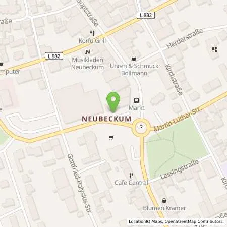 Standortübersicht der Tankstelle Energieversorgung Beckum GmbH & Co.KG in 59269 Beckum