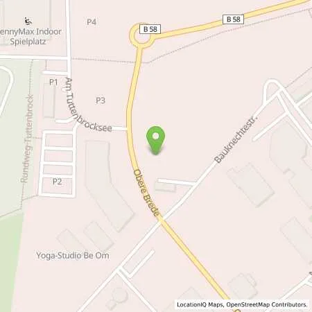 Standortübersicht der Tankstelle Energieversorgung Beckum GmbH & Co.KG in 59269 Beckum