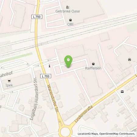 Standortübersicht der Tankstelle Stadtwerke Ostmünsterland GmbH & Co. KG in 59302 Oelde