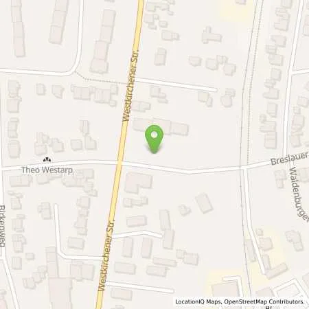 Standortübersicht der Tankstelle Stadtwerke Ostmünsterland GmbH & Co. KG in 59320 Ennigerloh