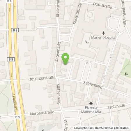 Standortübersicht der Tankstelle Stadtwerke Wesel GmbH in 46483 Wesel