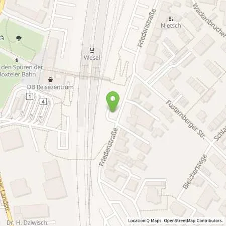 Standortübersicht der Tankstelle innogy eMobility Solutions GmbH in 46485 Wesel