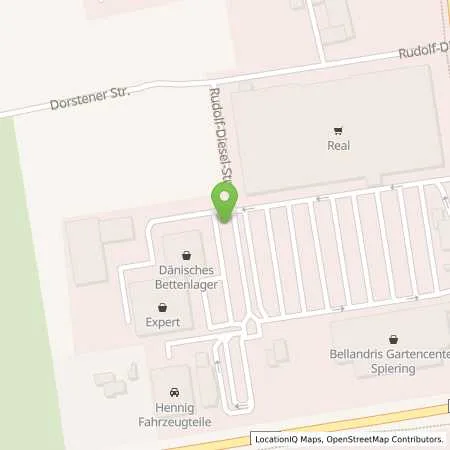 Standortübersicht der Tankstelle Mer Germany GmbH in 46485 Wesel