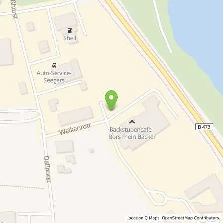 Standortübersicht der Tankstelle Allego GmbH in 46499 Hamminkeln