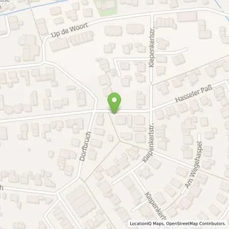 Standortübersicht der Tankstelle DuSolaris Einzelpersonengesellschaft in 46499 Hamminkeln