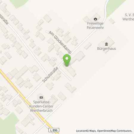 Standortübersicht der Tankstelle DuSolaris in 46499 Hamminkeln