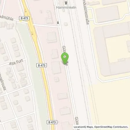 Standortübersicht der Tankstelle WEP Wärme-, Energie- und Prozesstechnik GmbH in 46499 Hamminkeln