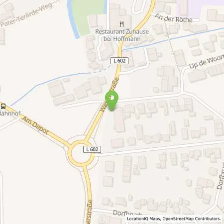 Standortübersicht der Tankstelle Ernst Duvenbeck GmbH & Co. KG in 46499 Hamminkeln