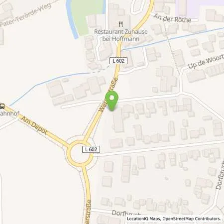 Standortübersicht der Tankstelle Ernst Duvenbeck GmbH & Co. KG in 46499 Hamminkeln