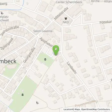 Standortübersicht der Tankstelle innogy SE in 46514 Schermbeck