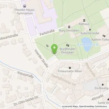 Standortübersicht der Tankstelle Stadtwerke Dinslaken GmbH in 46537 Dinslaken