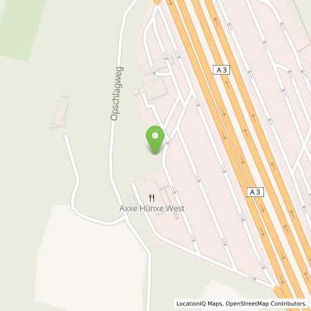 Standortübersicht der Tankstelle EnBW mobility+ AG und Co.KG in 46569 Hünxe