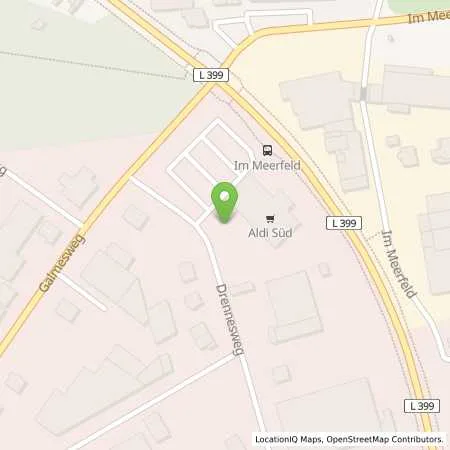 Standortübersicht der Tankstelle ALDI SÜD in 47445 Moers