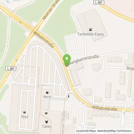 Standortübersicht der Tankstelle Stadtwerke Kamp-Lintfort GmbH in 47475 Kamp-Lintfort