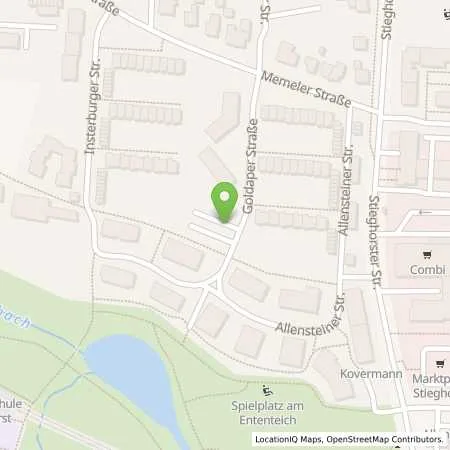 Standortübersicht der Tankstelle Stadtwerke Bielefeld in 33605 Bielefeld