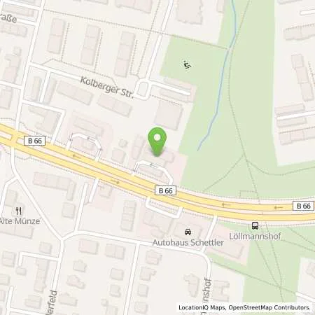 Standortübersicht der Tankstelle EnBW mobility+ AG und Co.KG in 33605 Bielefeld