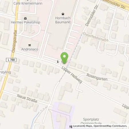 Standortübersicht der Tankstelle Pfalzwerke AG in 33605 Bielefeld