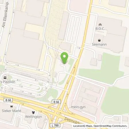 Standortübersicht der Tankstelle Stadtwerke Bielefeld in 33607 Bielefeld