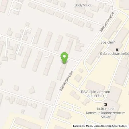 Standortübersicht der Tankstelle Vonovia Energie Service GmbH in 33607 Bielefeld