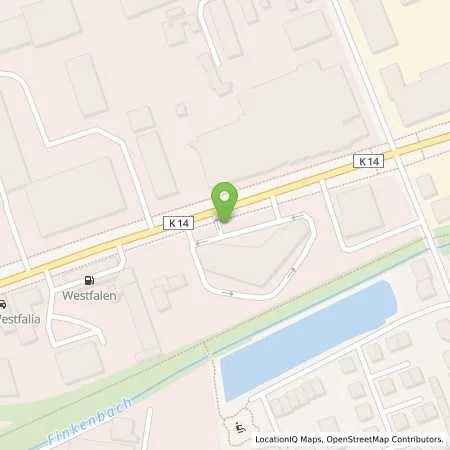 Standortübersicht der Tankstelle Stadtwerke Bielefeld in 33609 Bielefeld