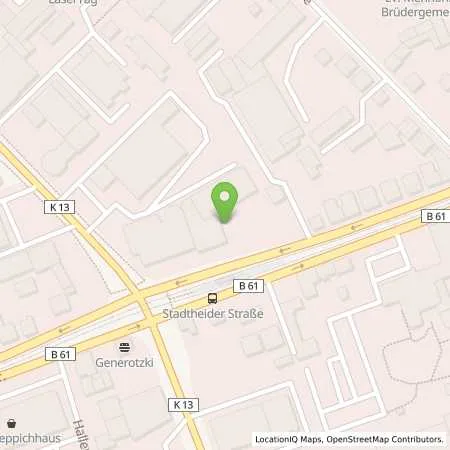 Standortübersicht der Tankstelle Autohaus Berning KG in 33609 Bielefeld