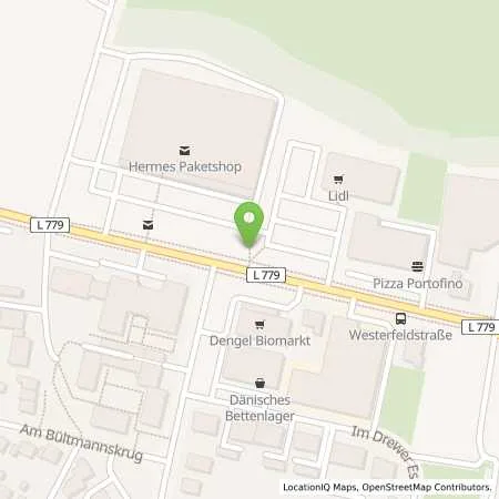 Standortübersicht der Tankstelle Lidl Dienstleistung GmbH & Co. KG in 33613 Bielefeld