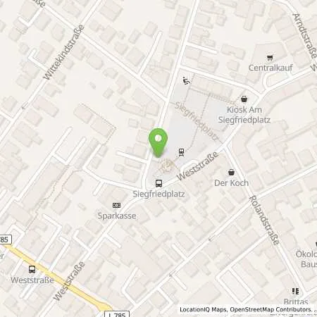 Standortübersicht der Tankstelle Stadtwerke Bielefeld in 33615 Bielefeld