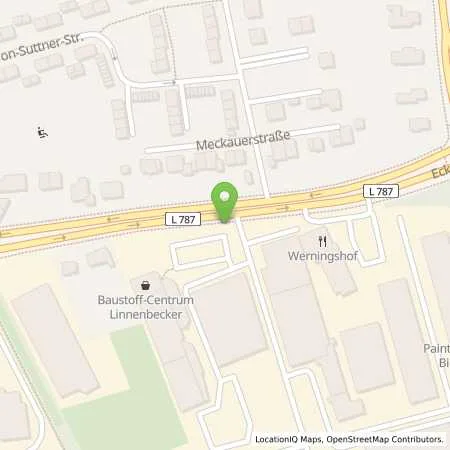 Standortübersicht der Tankstelle Stadtwerke Bielefeld in 33719 Bielefeld