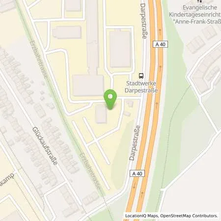 Standortübersicht der Tankstelle Stadtwerke Bochum in 44793 Bochum