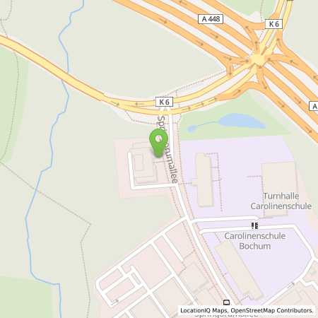 Standortübersicht der Strom (Elektro) Tankstelle: Stadtwerke Bochum in 44795, Bochum