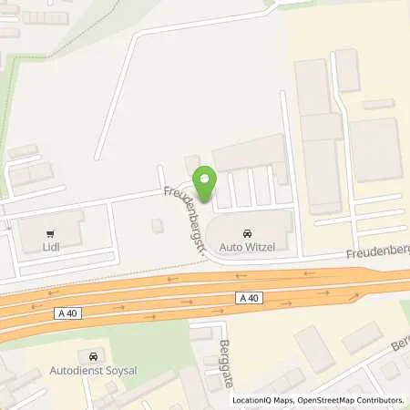 Standortübersicht der Tankstelle innogy eMobility Solutions GmbH in 44809 Bochum