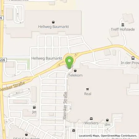 Standortübersicht der Tankstelle Stadtwerke Bochum in 44809 Bochum