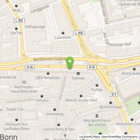 Standortübersicht der Tankstelle SWB Energie- und Wasserversorgung Bonn/Rhein-Sieg in 53111 Bonn