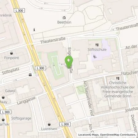 Standortübersicht der Tankstelle SWB Energie- und Wasserversorgung Bonn/Rhein-Sieg in 53111 Bonn