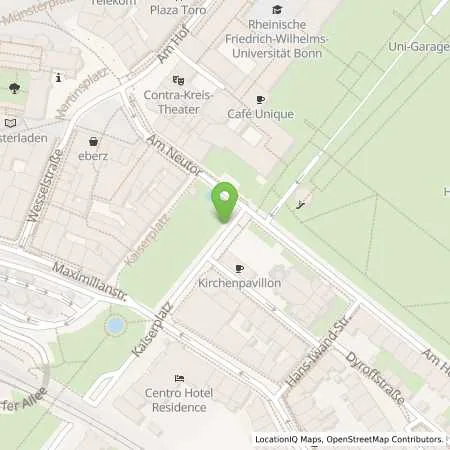 Standortübersicht der Tankstelle SWB Energie- und Wasserversorgung Bonn/Rhein-Sieg in 53111 Bonn