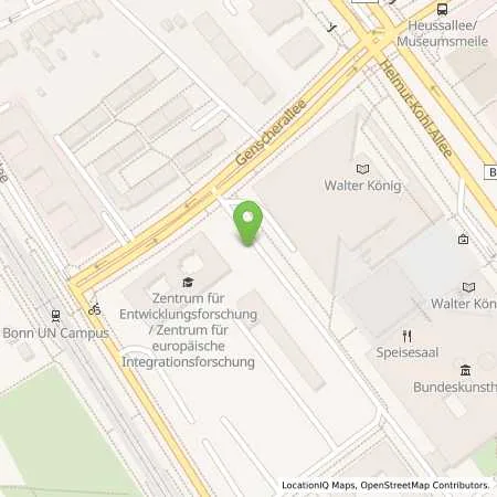 Standortübersicht der Tankstelle SWB Energie- und Wasserversorgung Bonn/Rhein-Sieg in 53113 Bonn