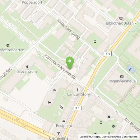 Standortübersicht der Tankstelle SWB Energie- und Wasserversorgung Bonn/Rhein-Sieg in 53115 Bonn