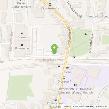 Standortübersicht der Tankstelle SWB Energie- und Wasserversorgung Bonn/Rhein-Sieg in 53121 Bonn