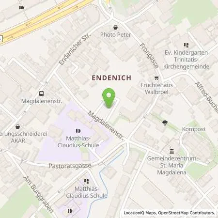 Standortübersicht der Tankstelle SWB Energie- und Wasserversorgung Bonn/Rhein-Sieg in 53121 Bonn