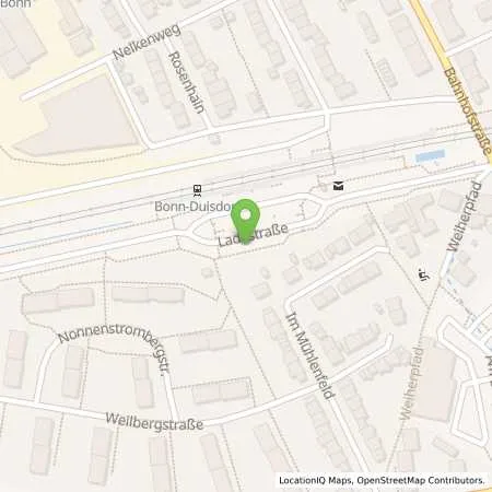 Standortübersicht der Tankstelle SWB Energie- und Wasserversorgung Bonn/Rhein-Sieg in 53123 Bonn