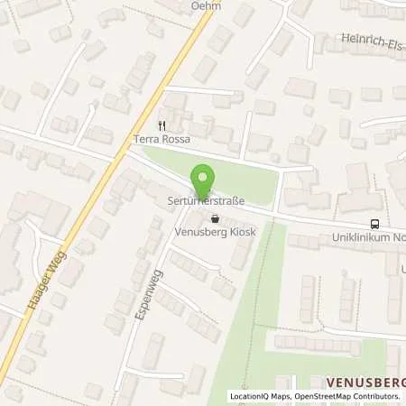 Standortübersicht der Tankstelle SWB Energie- und Wasserversorgung Bonn/Rhein-Sieg in 53127 Bonn