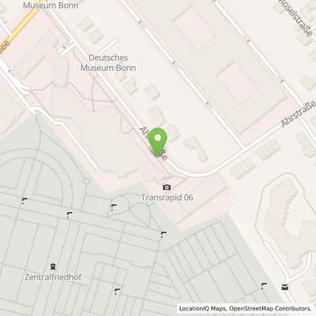 Standortübersicht der Tankstelle SWB Energie- und Wasserversorgung Bonn/Rhein-Sieg in 53175 Bonn