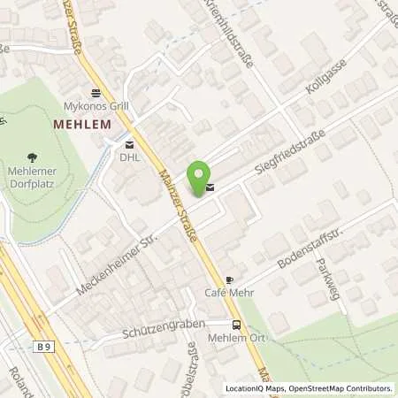 Standortübersicht der Tankstelle SWB Energie- und Wasserversorgung Bonn/Rhein-Sieg in 53179 Bonn