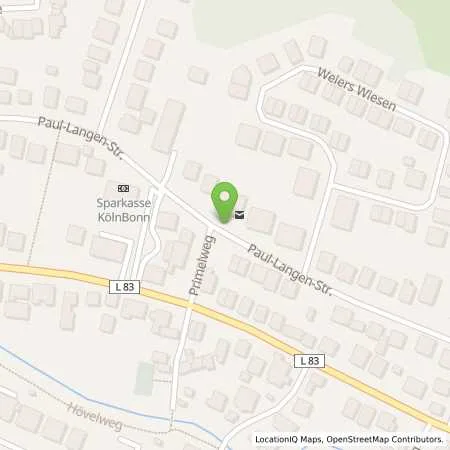 Standortübersicht der Tankstelle SWB Energie- und Wasserversorgung Bonn/Rhein-Sieg in 53229 Bonn