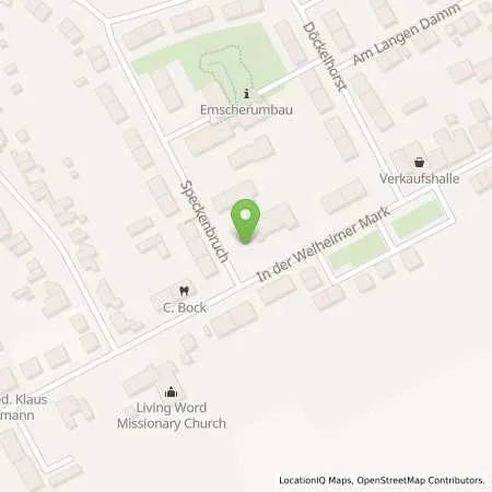 Standortübersicht der Tankstelle Emscher Lippe Energie GmbH in 46238 Bottrop