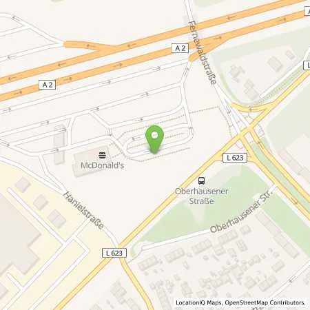 Standortübersicht der Tankstelle Charge-ON in 46242 Bottrop