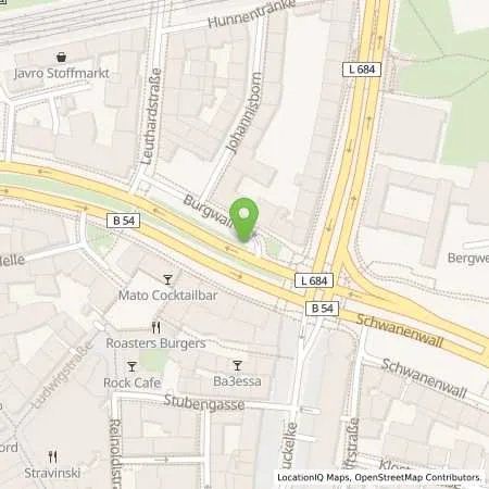 Standortübersicht der Tankstelle innogy eMobility Solutions GmbH in 44135 Dortmund