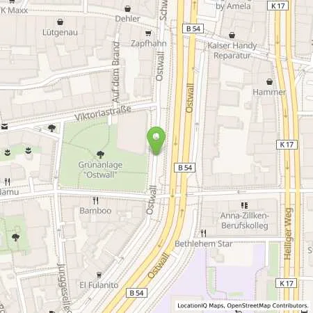 Standortübersicht der Tankstelle innogy eMobility Solutions GmbH in 44135 Dortmund