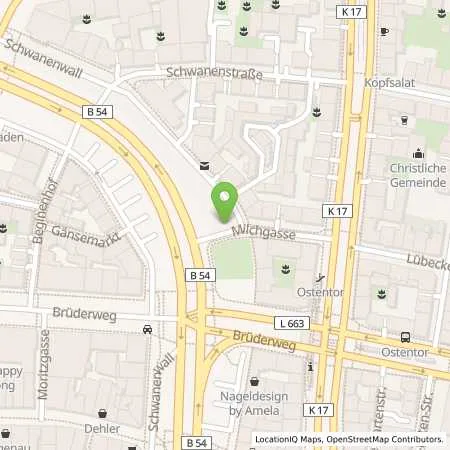 Standortübersicht der Tankstelle innogy eMobility Solutions GmbH in 44135 Dortmund